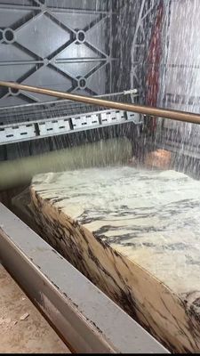 PLC gecontroleerde 0,55 mm multi draad snijmachine voor het snijden van stenen marmer