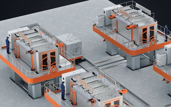 Μηχανή κοπής διαμαντινού σύρματος μαρμάρου Κόπτης μπλοκ πέτρα κοπή Υπερ λεπτή συντήρηση